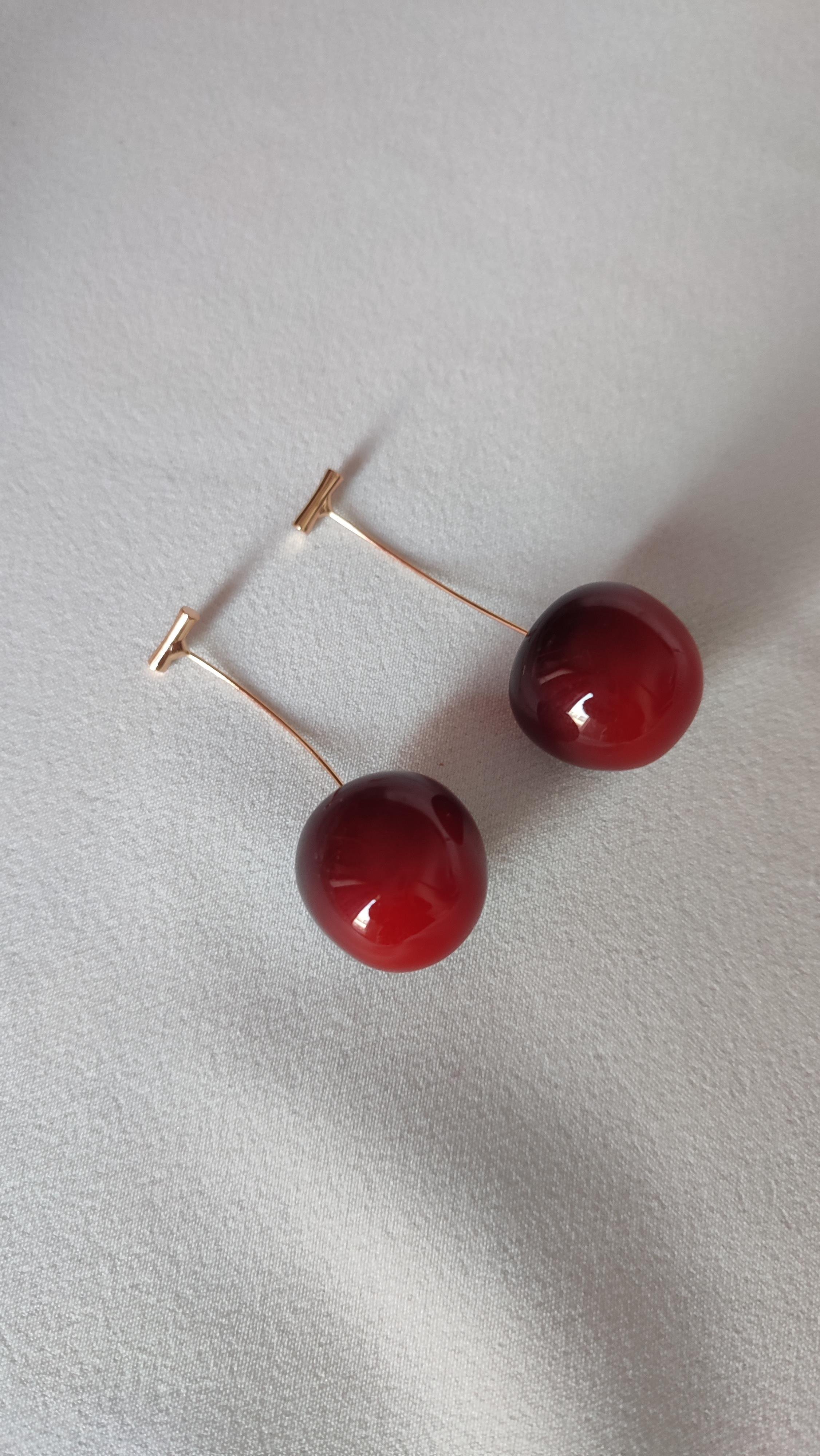 KİRAZLI KÜPE 