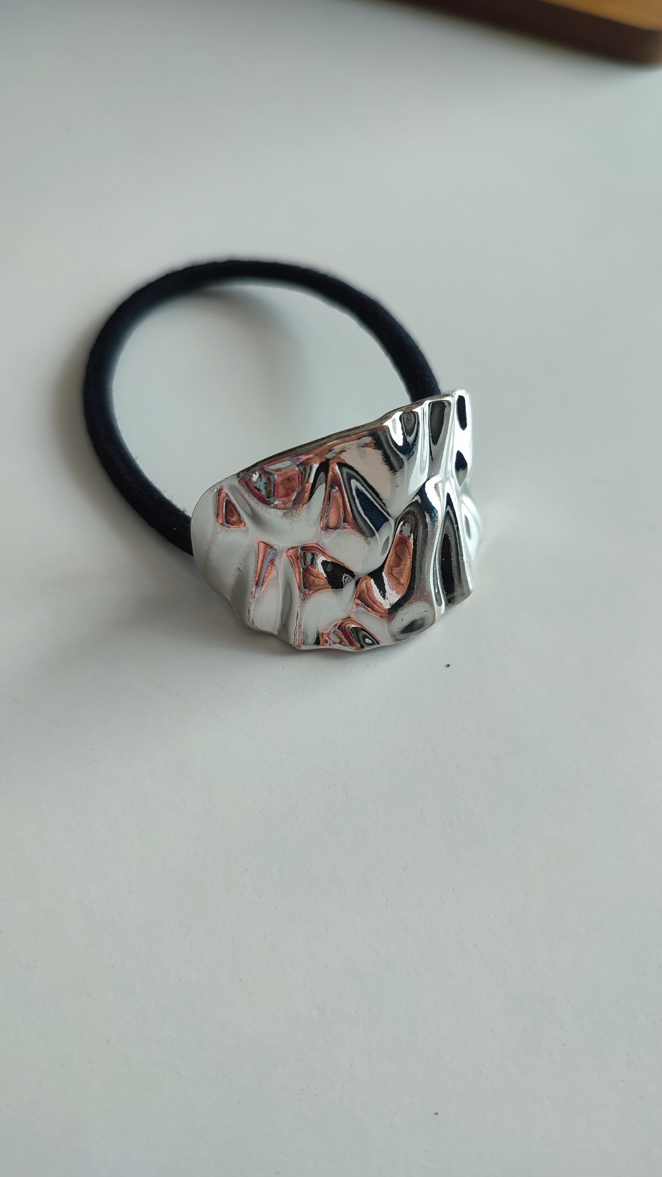 Silver Dövme Plaka Lastik Toka 