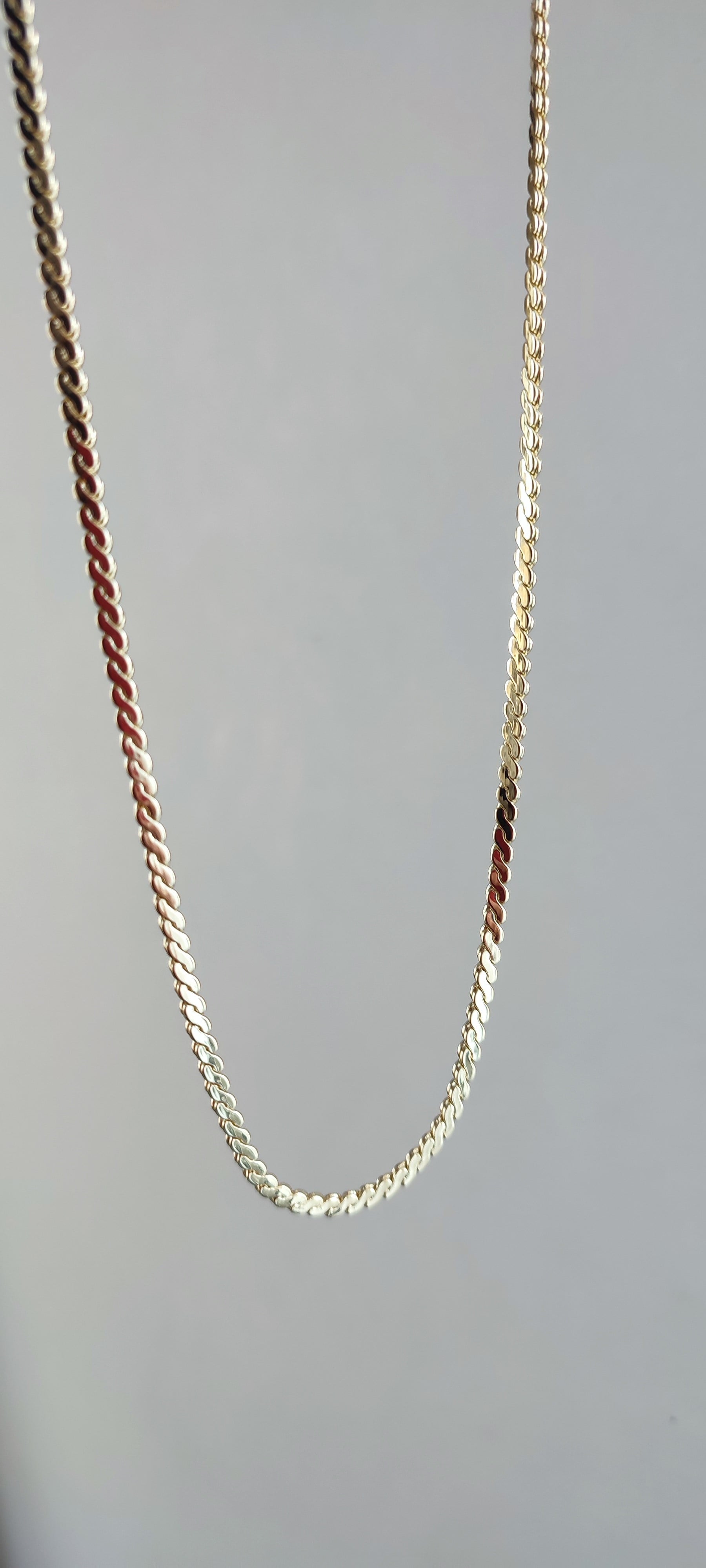 VİP 14K S KOLYE (45 CM)