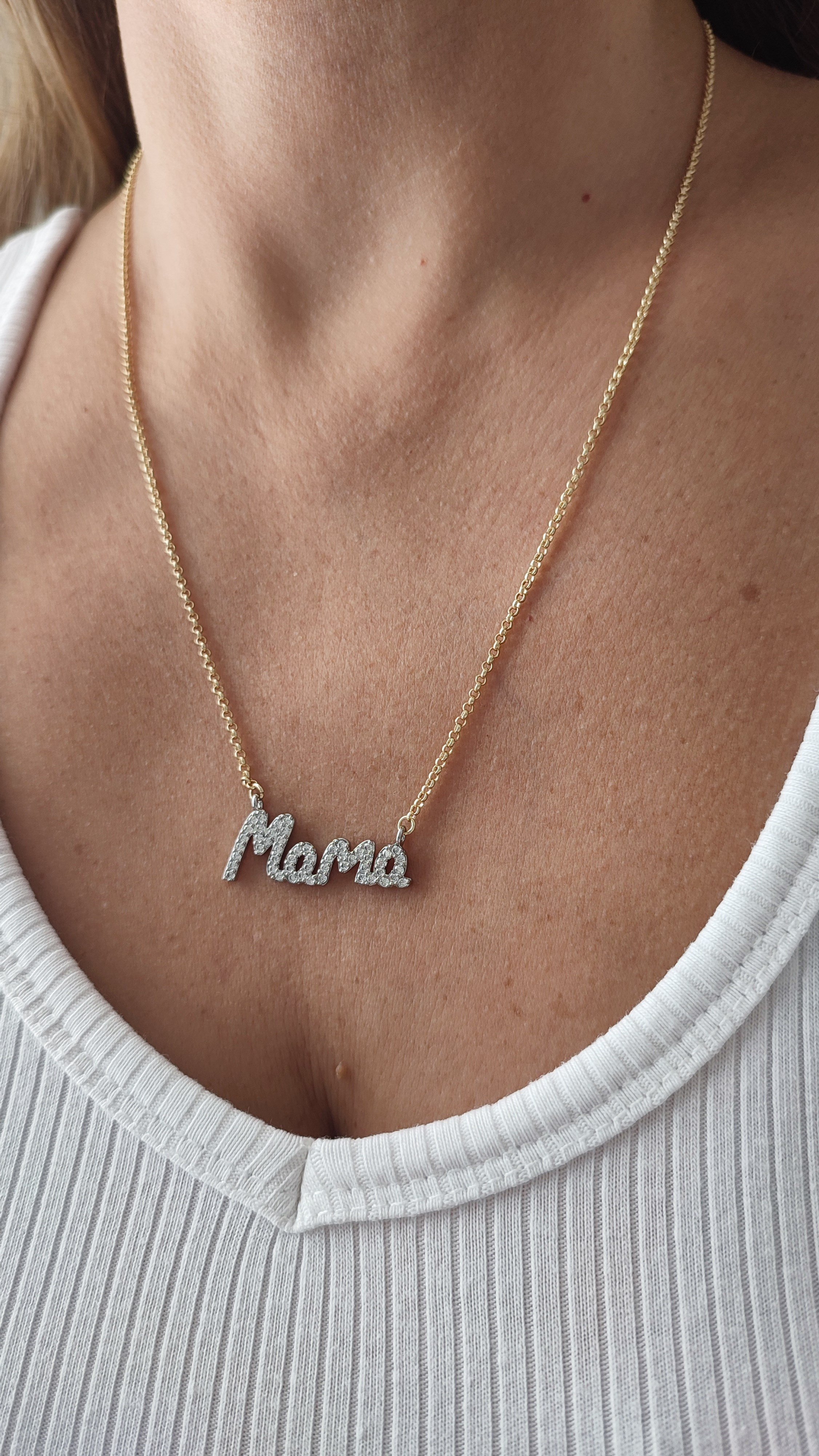 VİP MAMA KOLYE (50 CM)