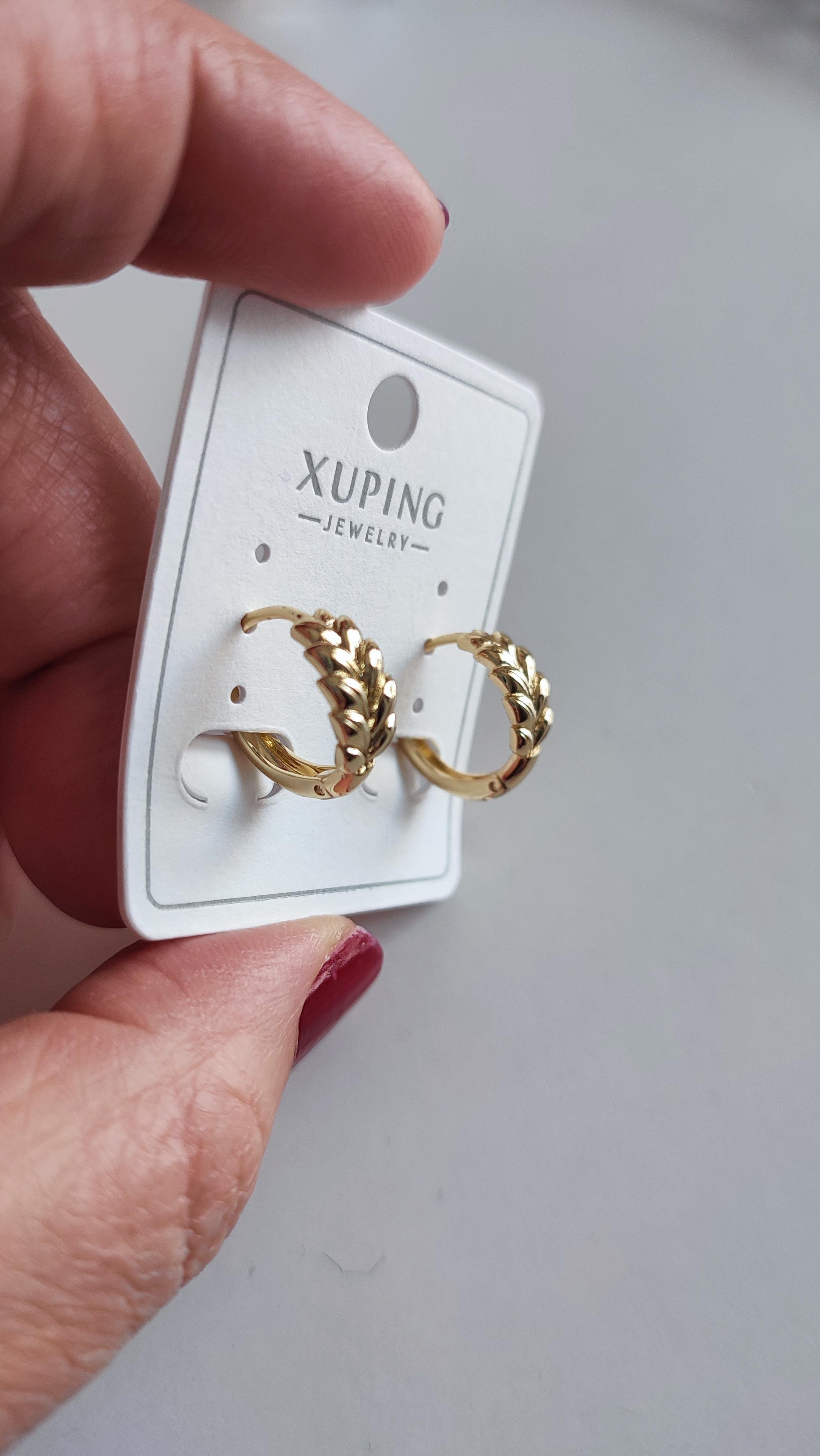 XP BAŞAK MODEL HALKA KÜPE 