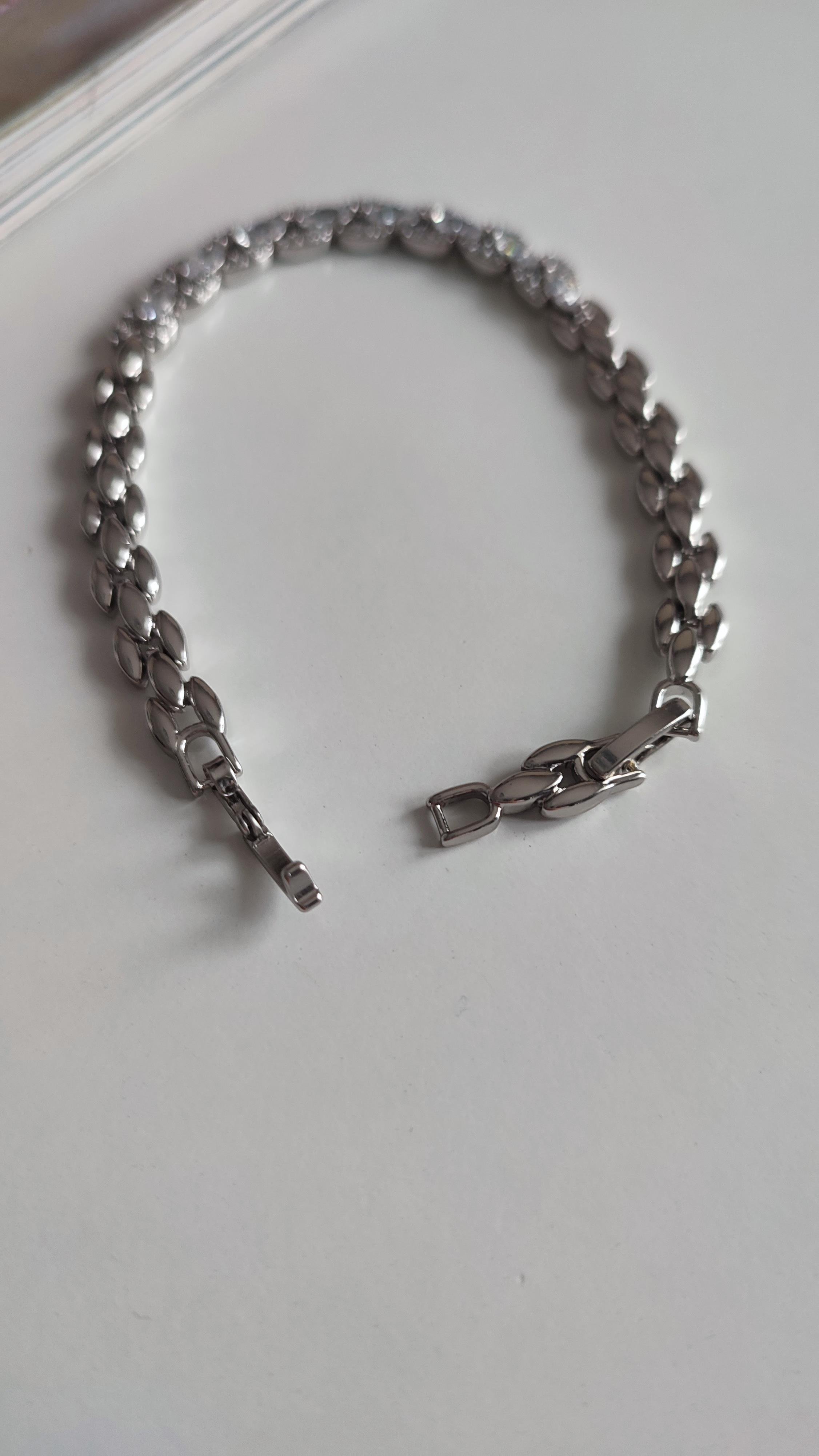 XP SİLVER TAŞLI BİLEKLİK (19 cm)
