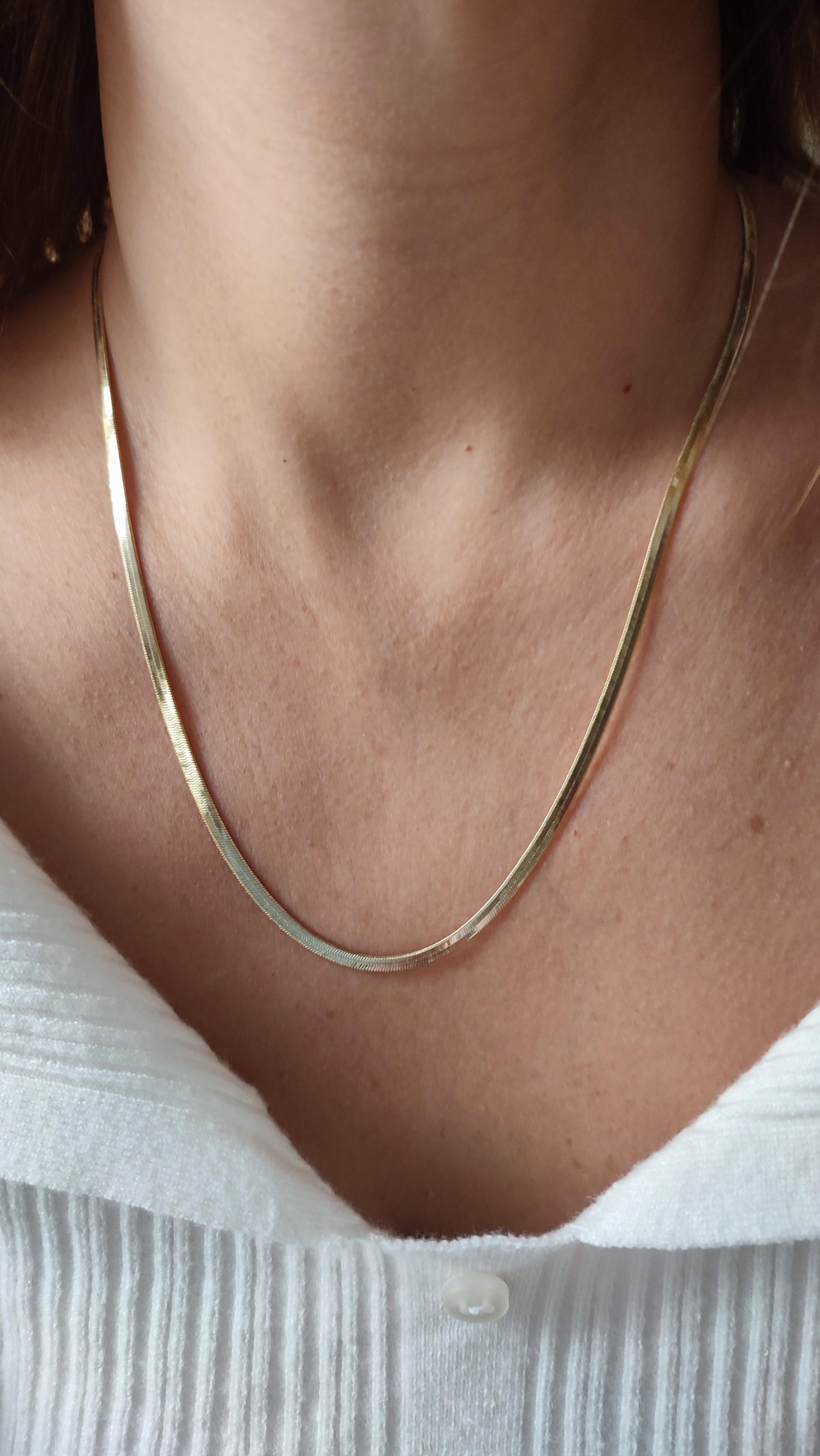 XUPİNG 14 K İTALYAN EZME KOLYE (50 CM)