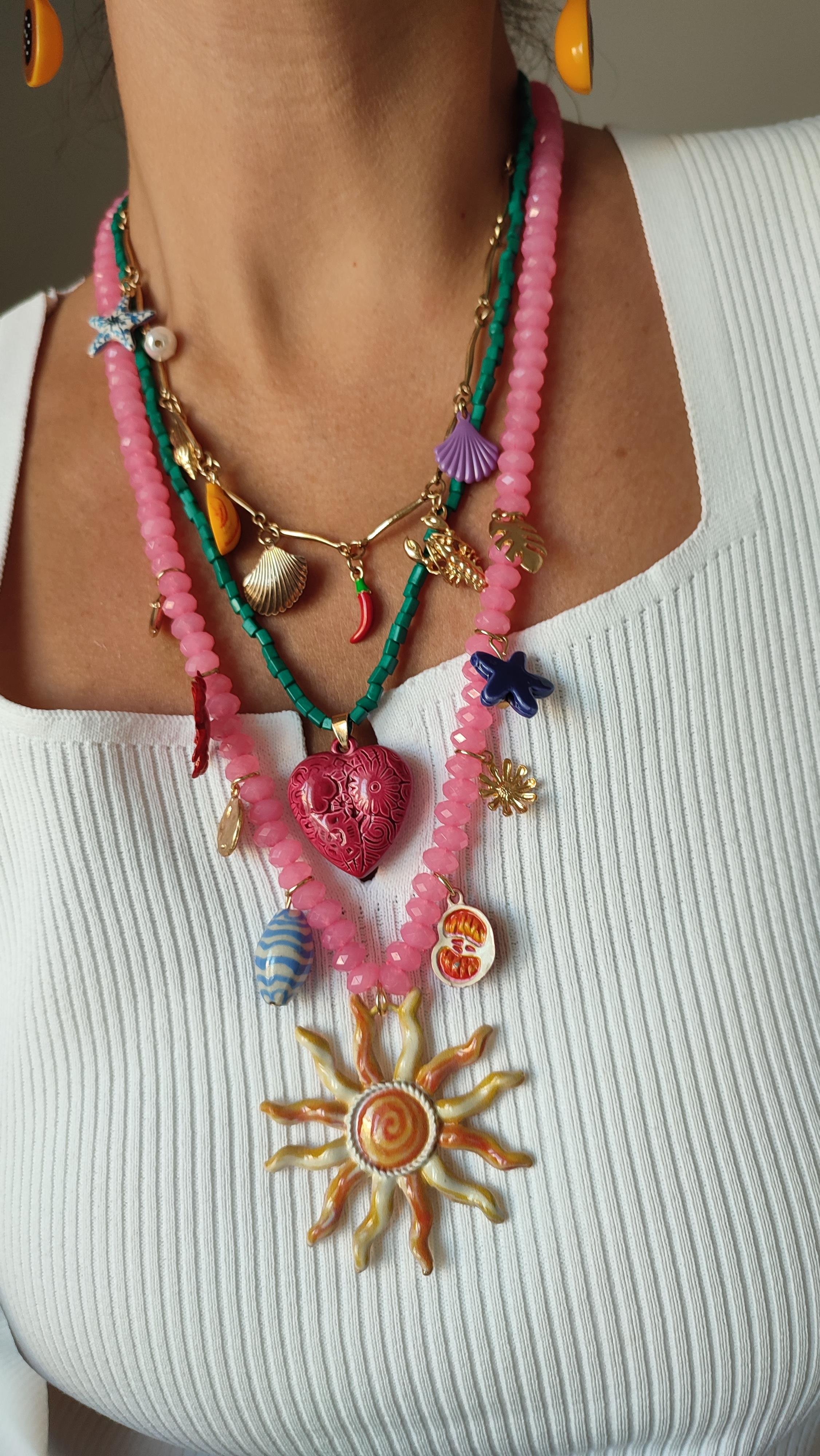 ZR MODEL FİGÜRLÜ ÜÇLÜ KOLYE 