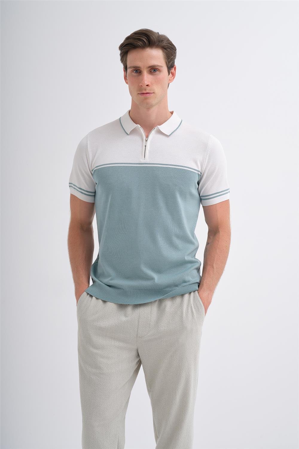 CAZ 3032 POLO YK. TRİKO T-SHIRT