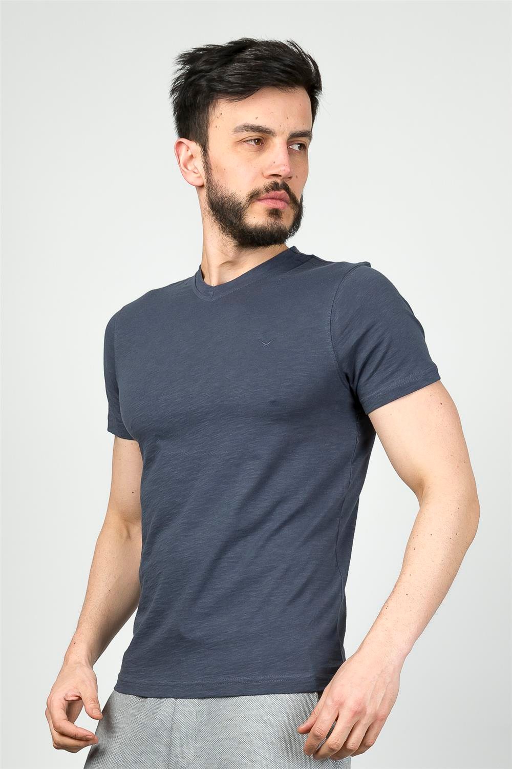 CAZ 4601 ORTA V FLAMLI T-SHIRT