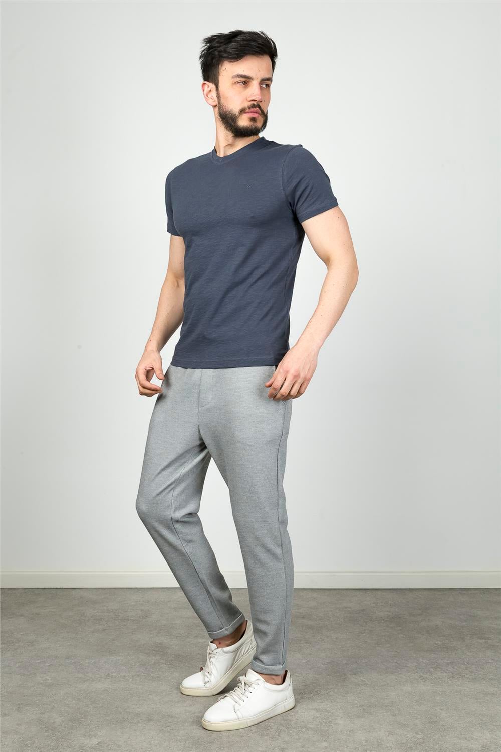 CAZ 4601 ORTA V FLAMLI T-SHIRT