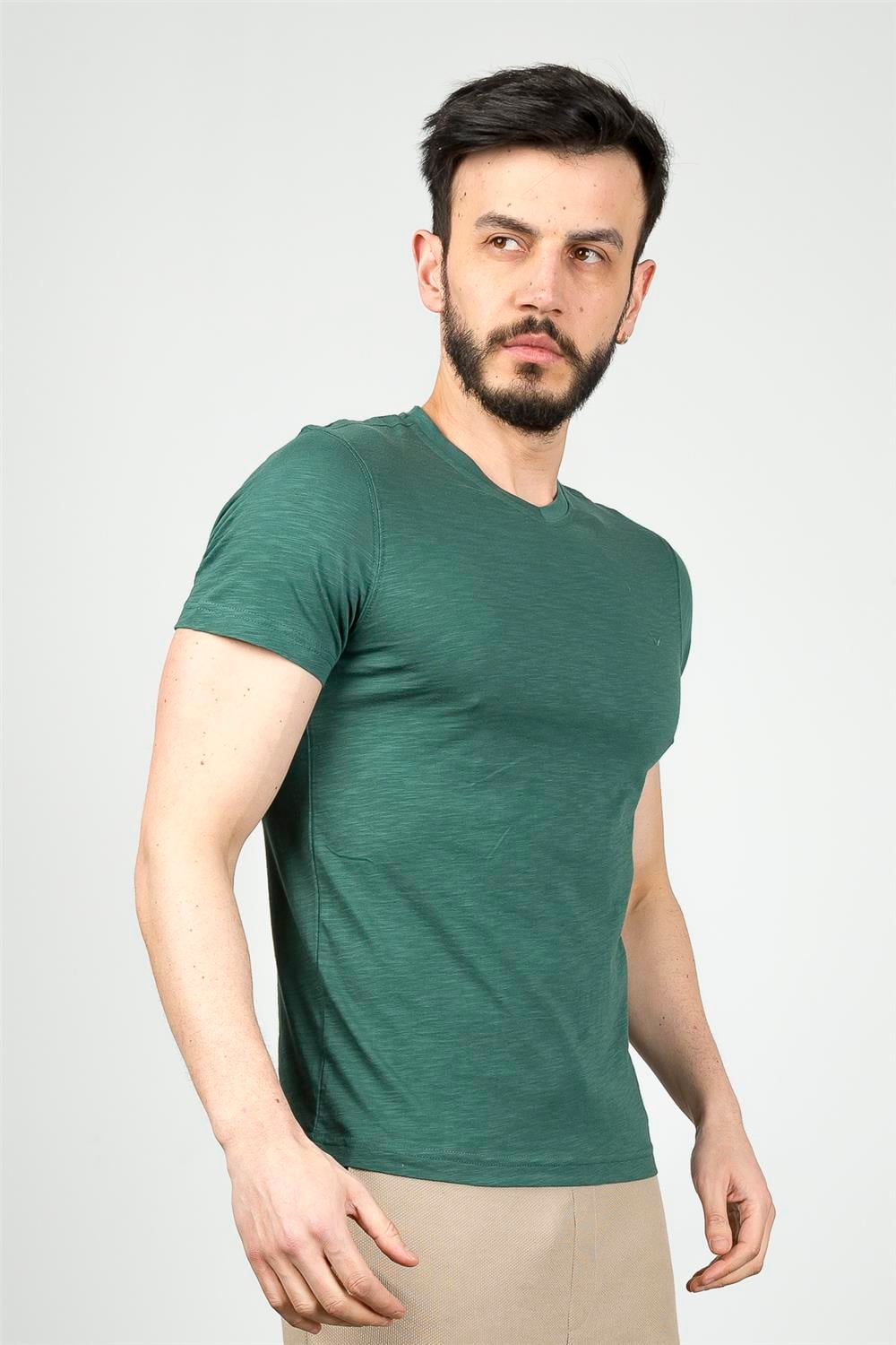 CAZ 4601 ORTA V FLAMLI T-SHIRT