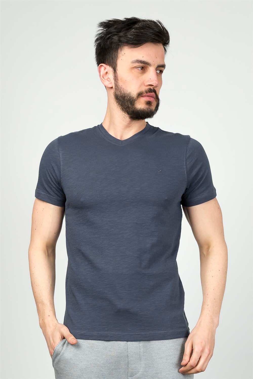 CAZ 4601 ORTA V FLAMLI T-SHIRT