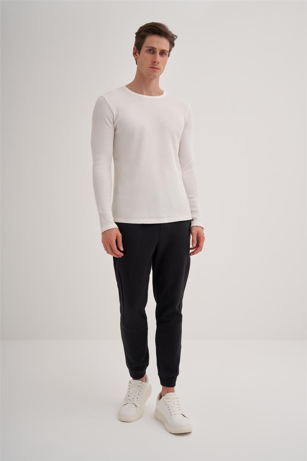 CAZ 5164 WAFFLE SWEAT