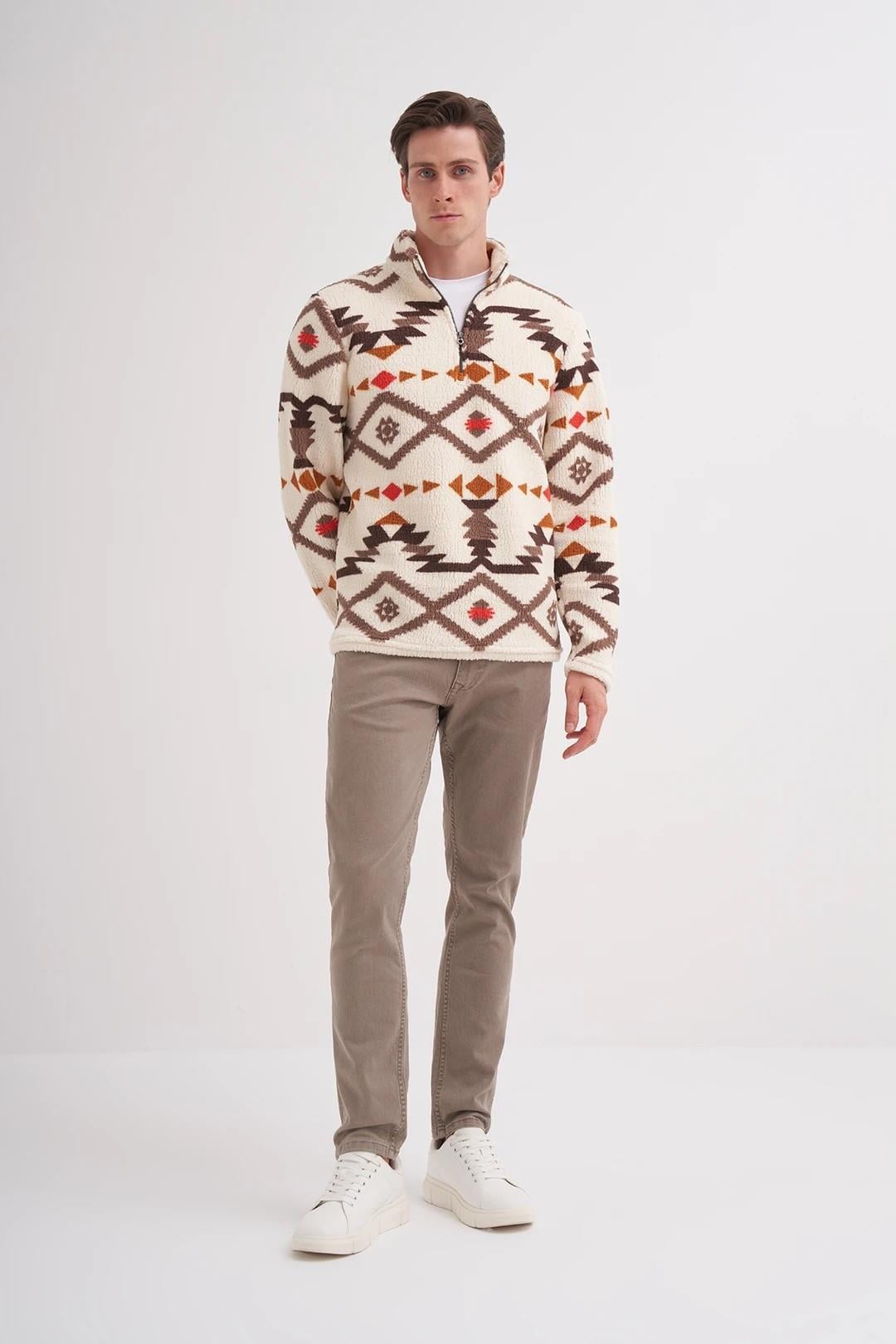 CAZ 5244 KÜRKLÜ SWEAT