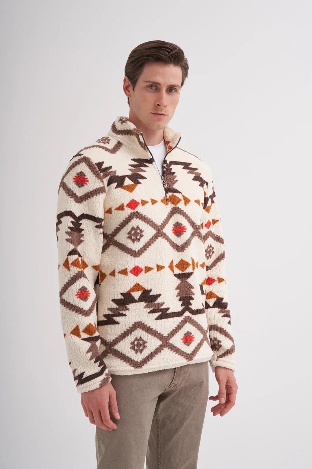 CAZ 5244 KÜRKLÜ SWEAT