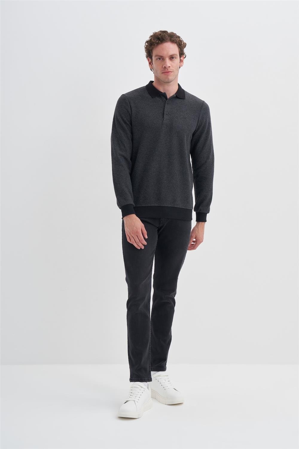 CAZ 56270 POLO YK. SWEAT