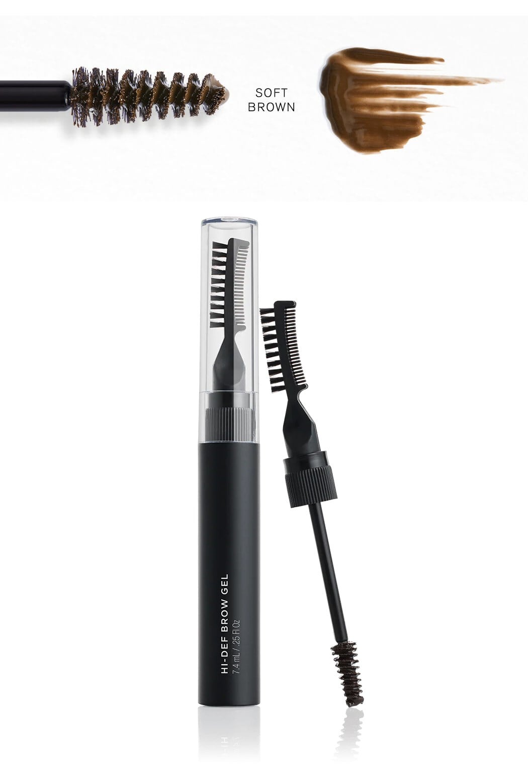 Kaş SabitleyiciHi-Def Brow Gel 7.4ml (Yumuşak Kahverengi)