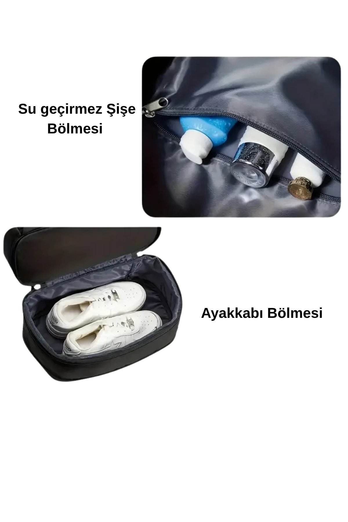 Woys Profesyonel Spor Sırt Çantası - Ayakkabı Bölmeli , Laptop Bölmeli , Su Geçirmez Sırt Çantası