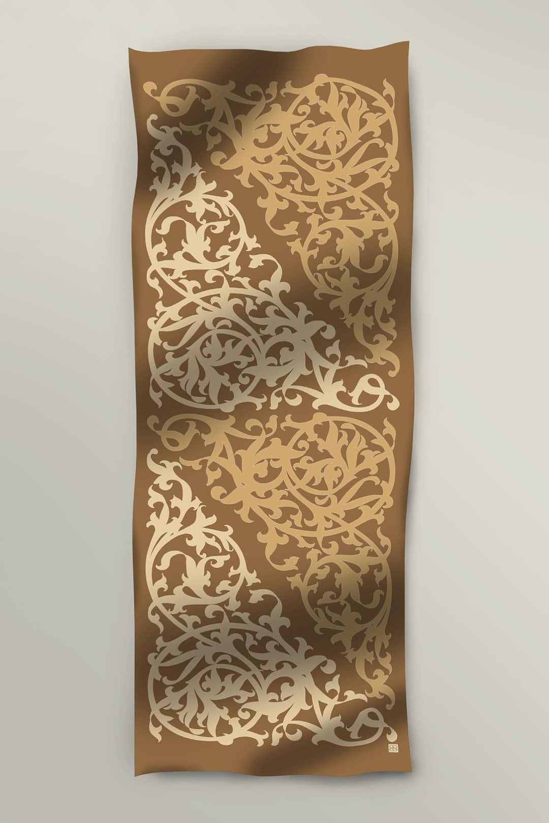OTTOMAN TİVİL İPEK ŞAL