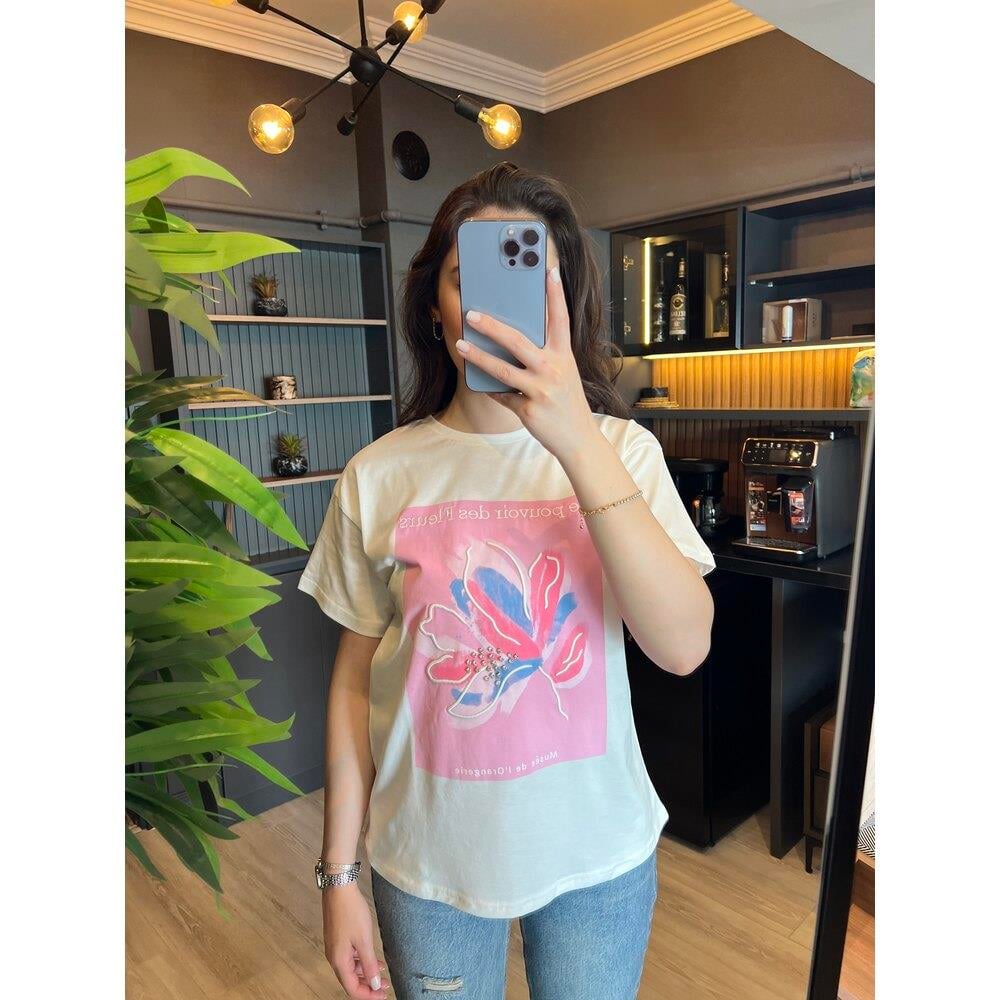 Baskılı Tasarım T-Shirt