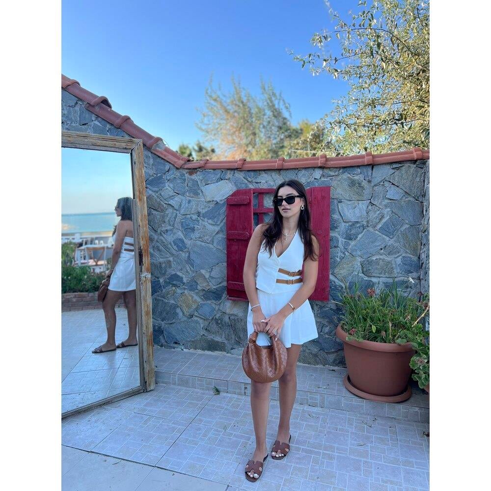 Şortlu Yelekli Takım