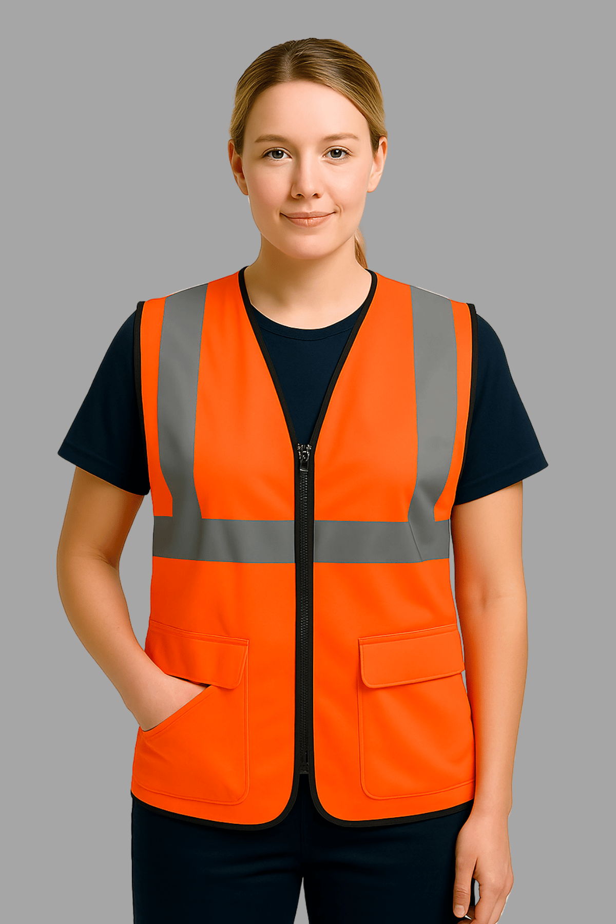 HIVIS TURUNCU YELEK