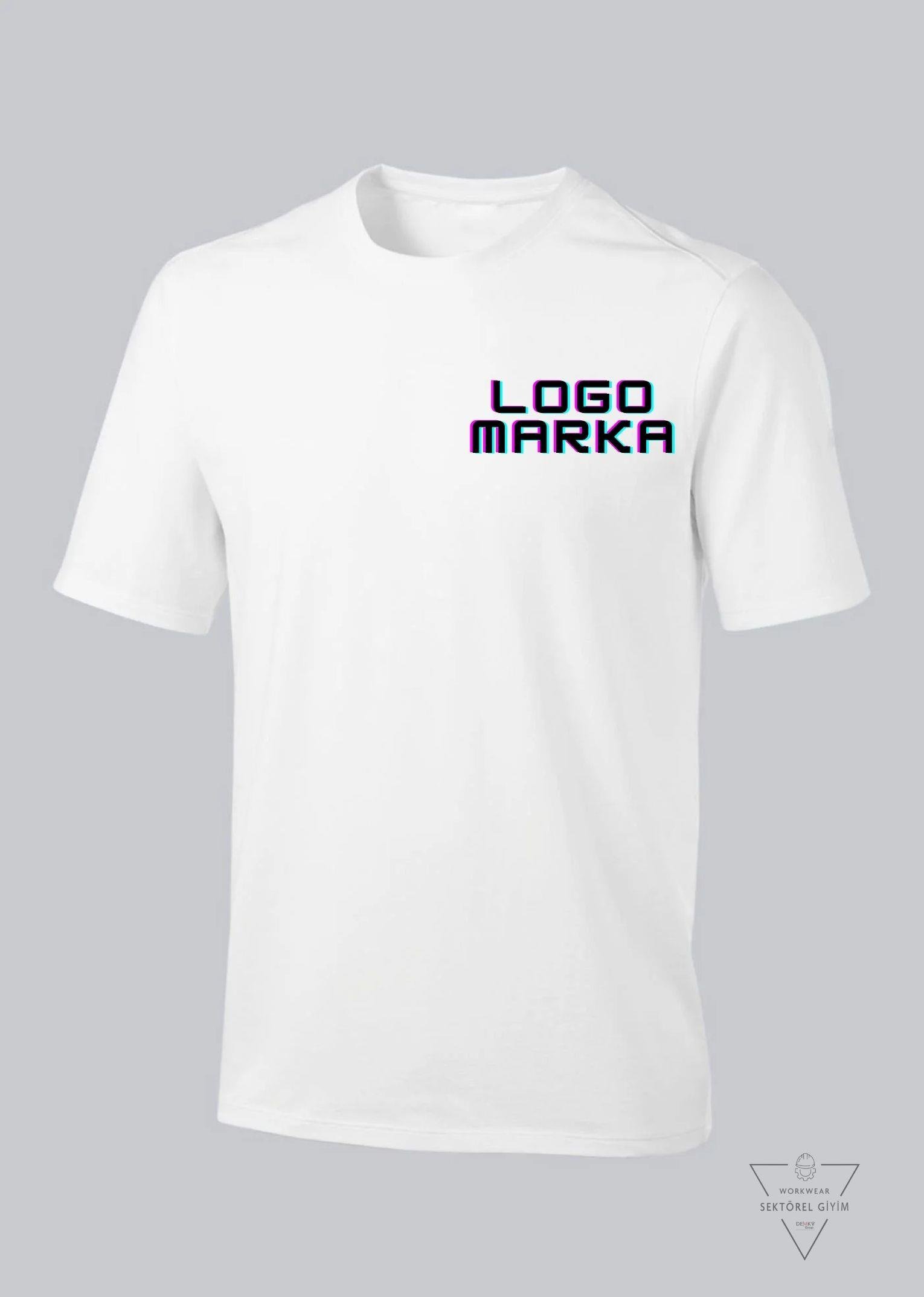 Penye Beyaz Basic T-SHIRT