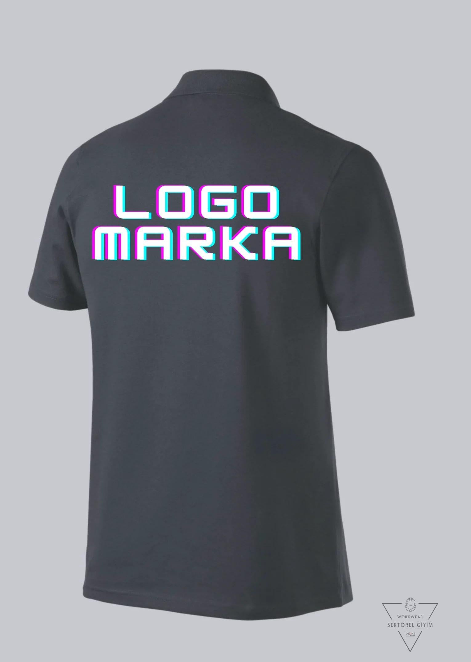 Polo Yaka Gri