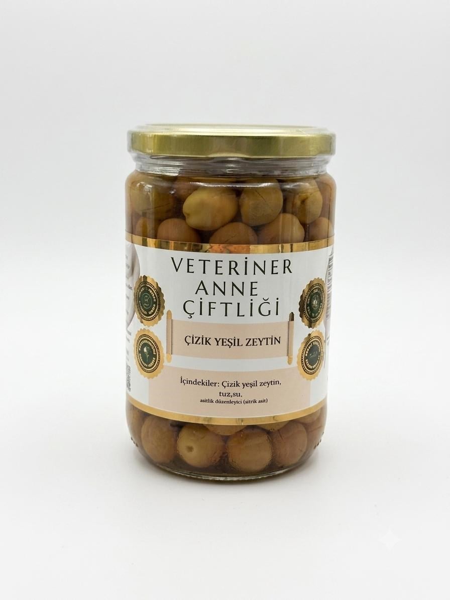 Çizik Yeşil Zeytin 660 ml