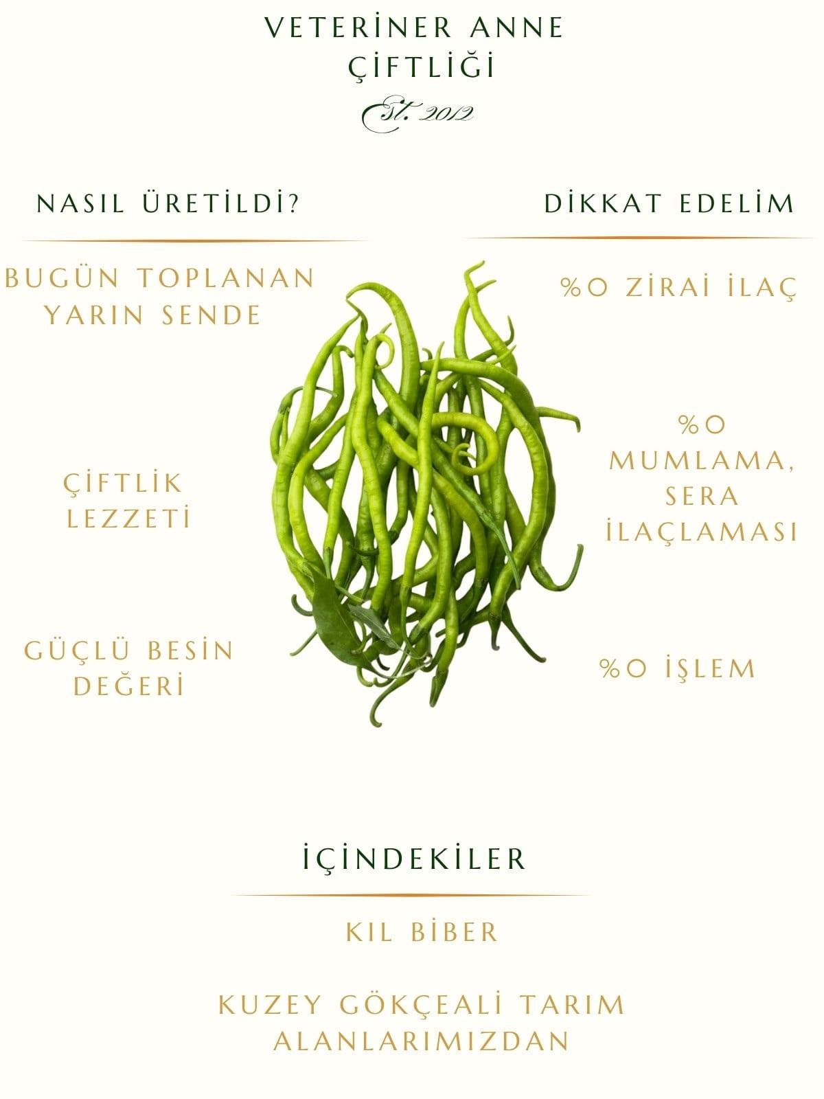 Kıl Biber 500g