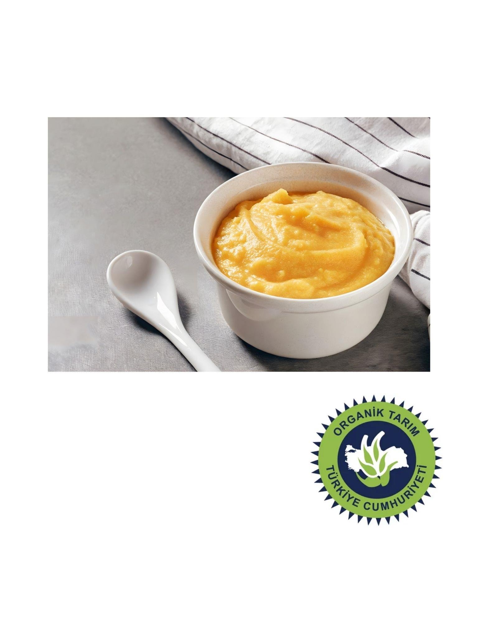 Organik Tavuk Sulu Sebze Püresi