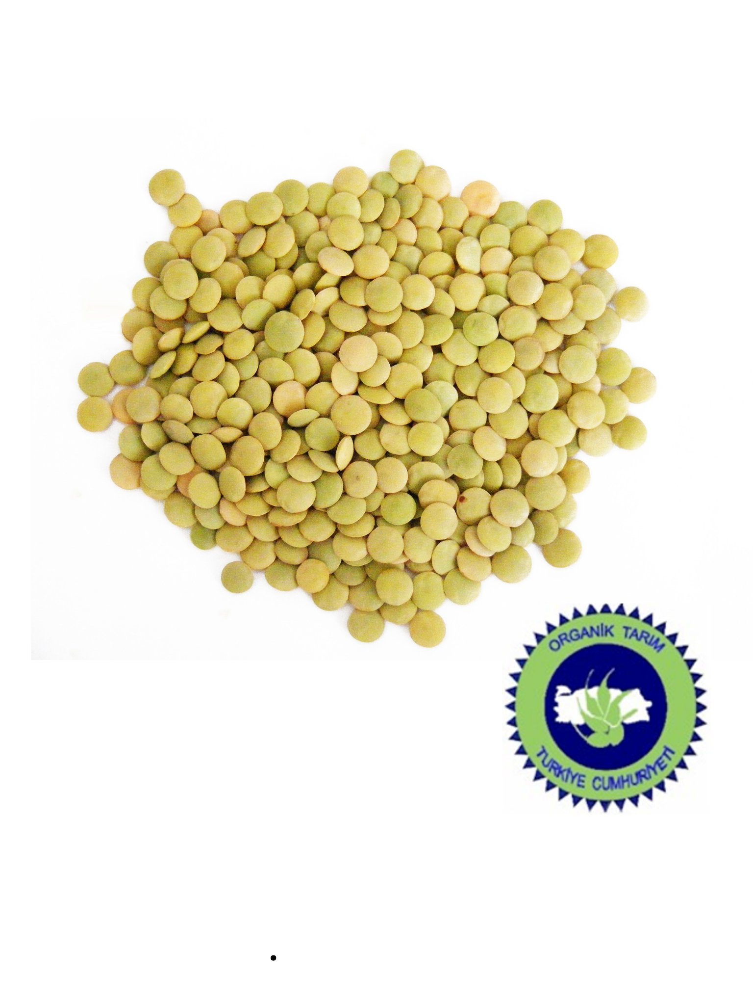 Organik Yeşil Mercimek  500gr