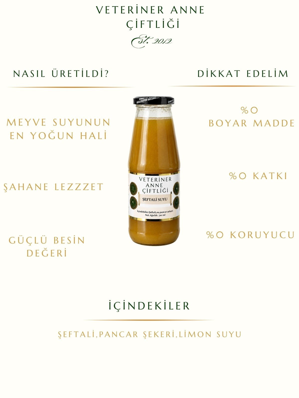 Şeftali Suyu 710 ml