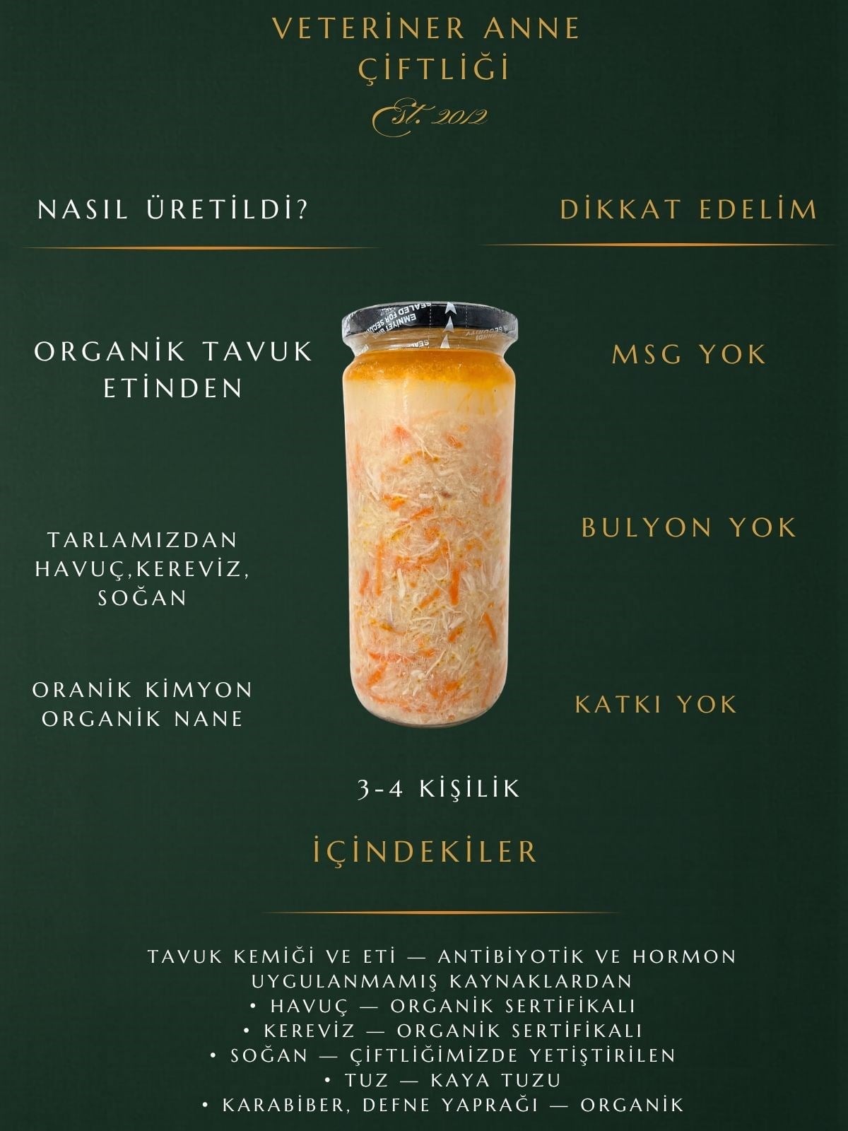 Tavuk Suyu Çorbası 500ml