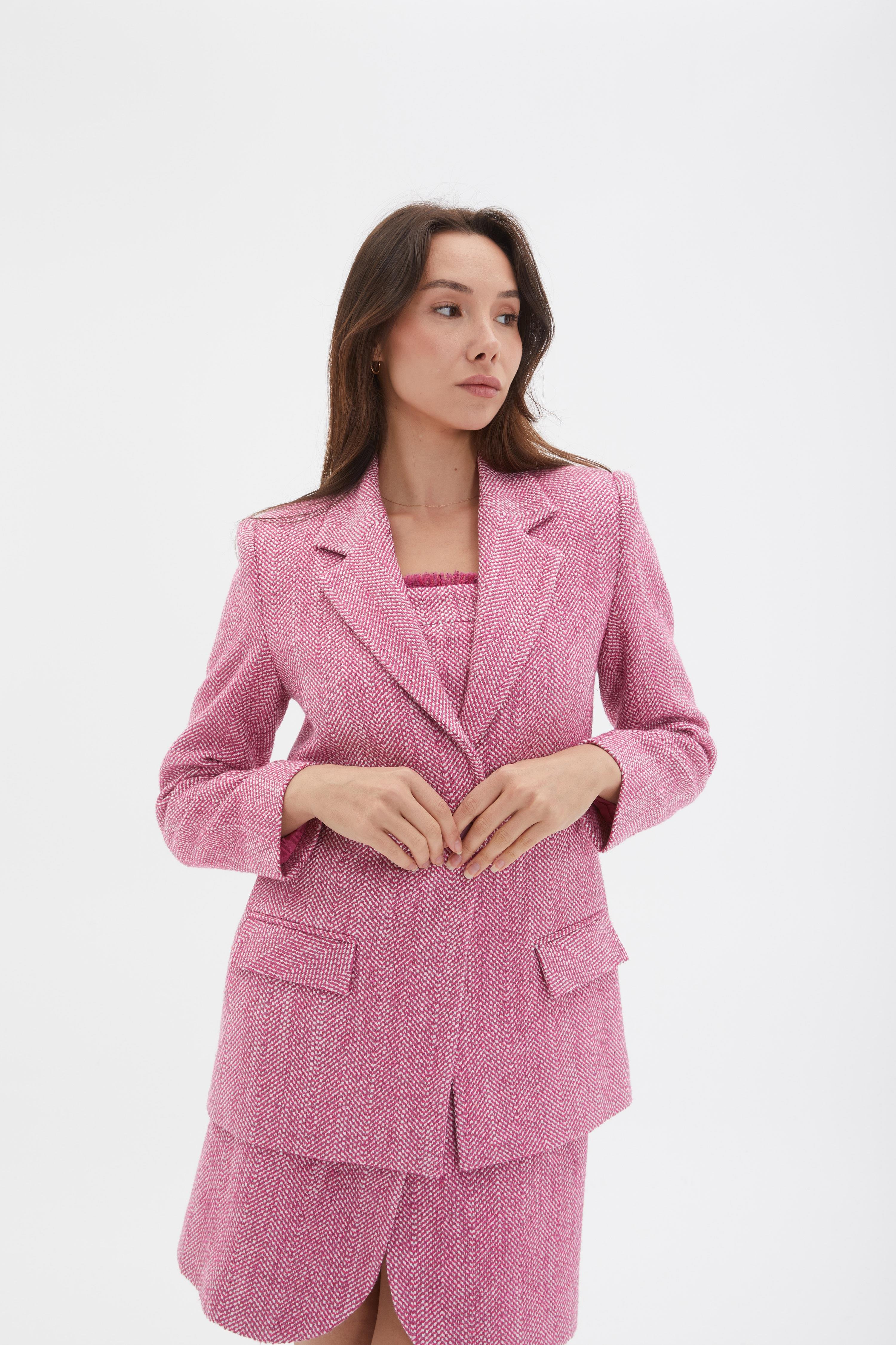 TÜVİT KUMAŞ UZUN CEKET