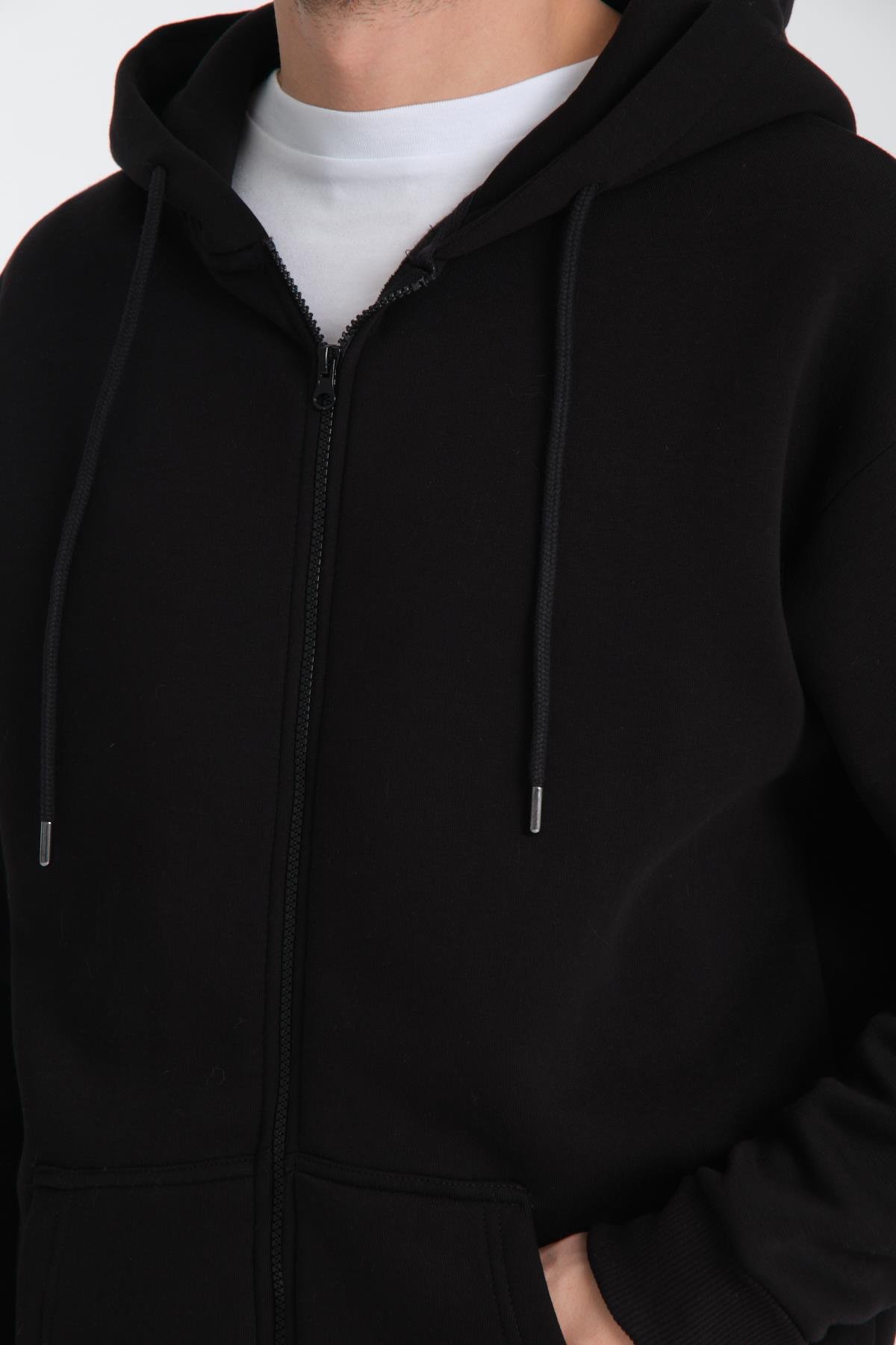 Erkek Zipper Sweatshirt
