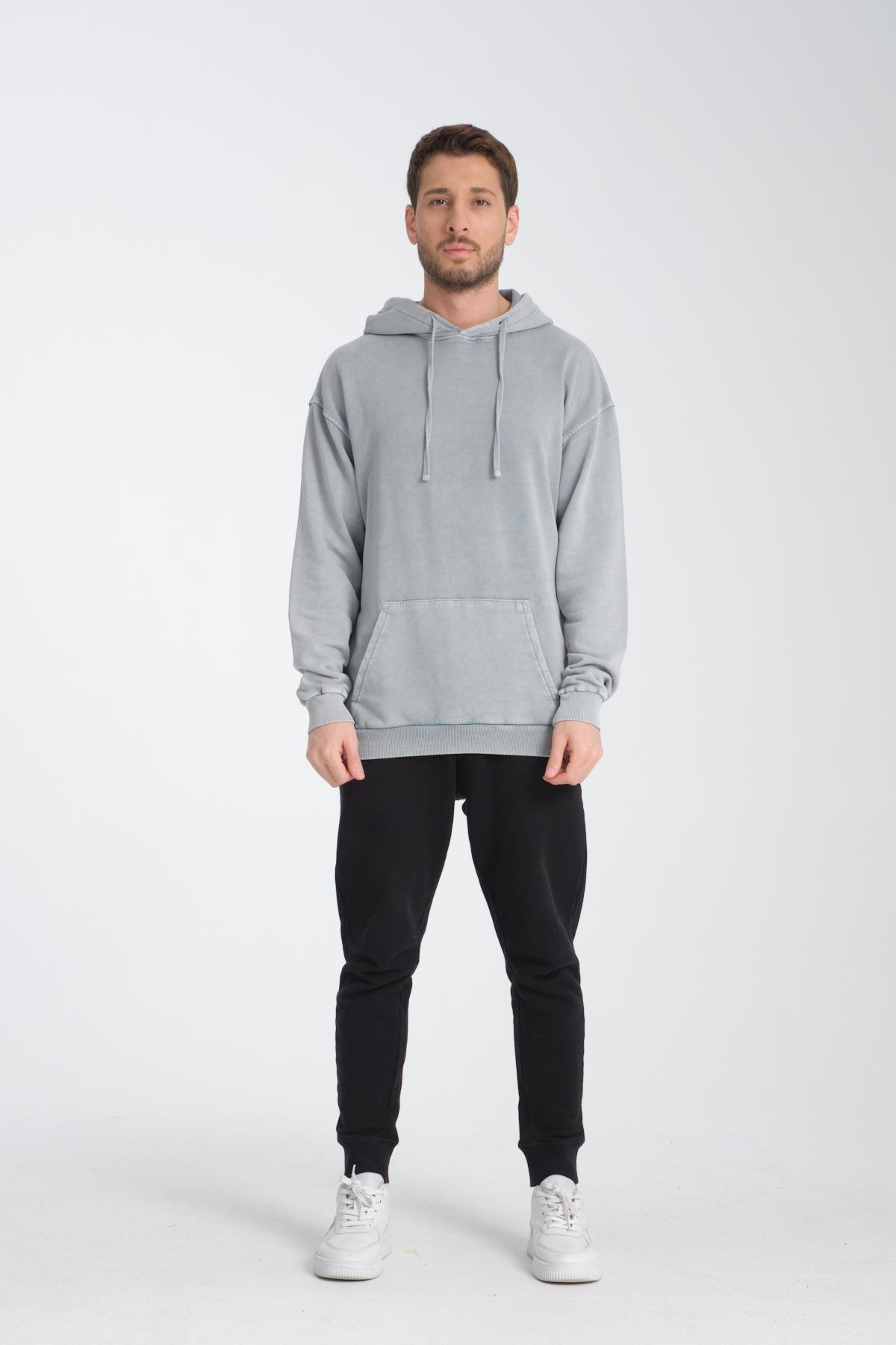 Oversize Hoodie Gray 