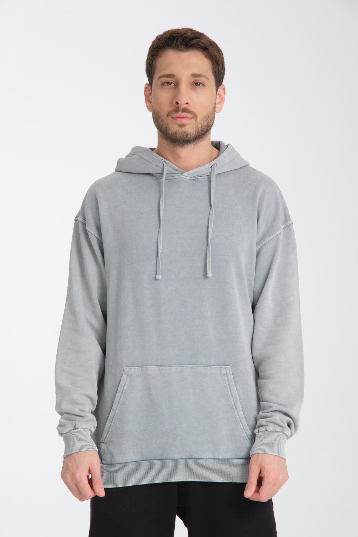 Oversize Hoodie Gray 