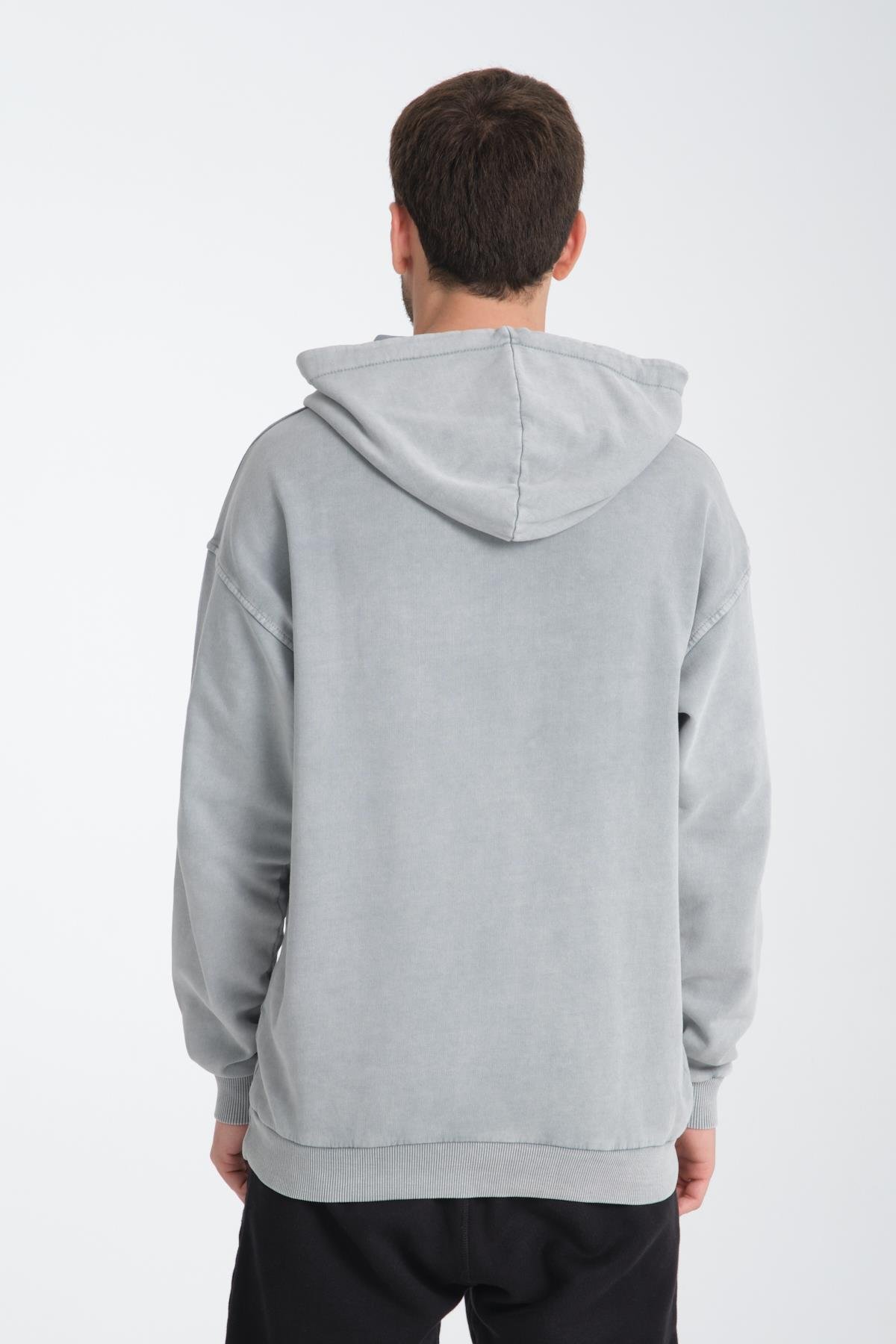 Oversize Hoodie Gray 