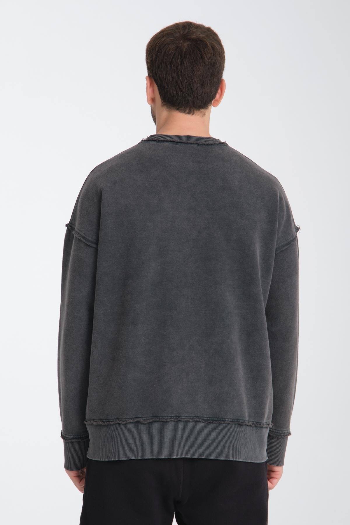 Regular Antrasit Sweatshirt