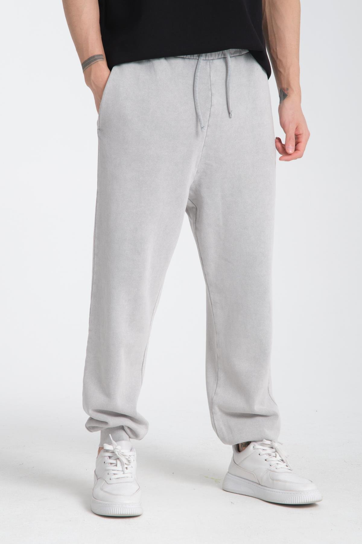 Sweatpants Relaxed Gri