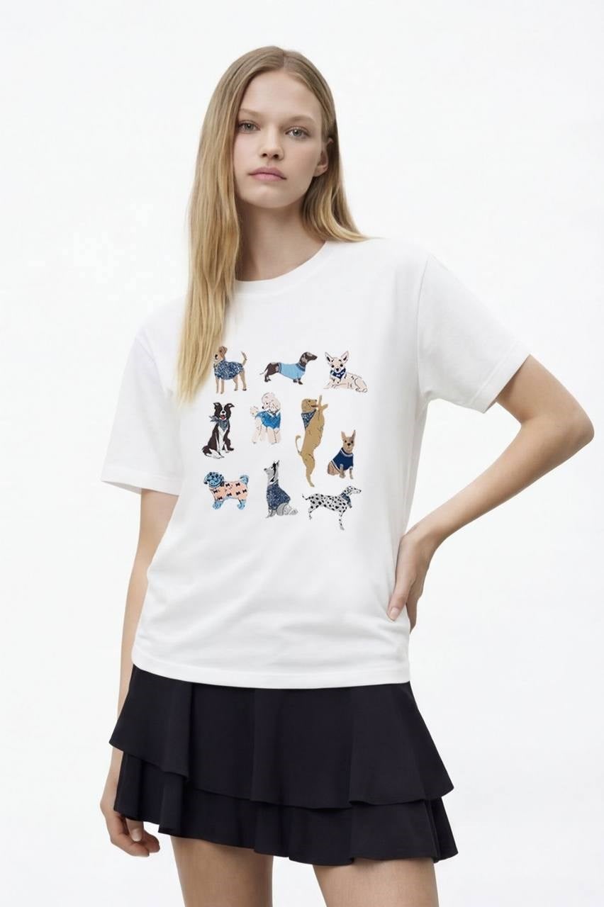 Evcil Hayvan Temalı Tshirt