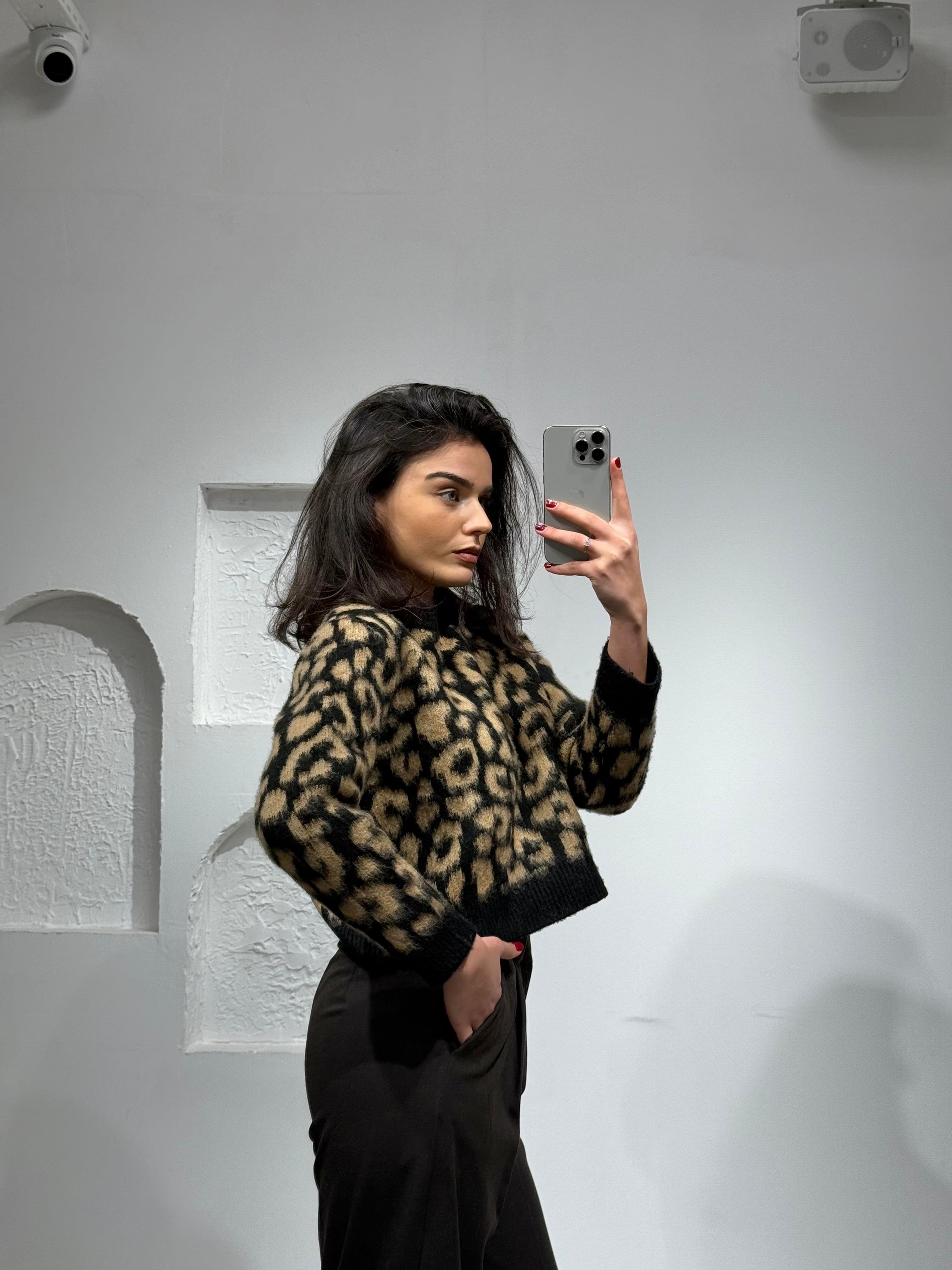 Leopar Desen Kazak