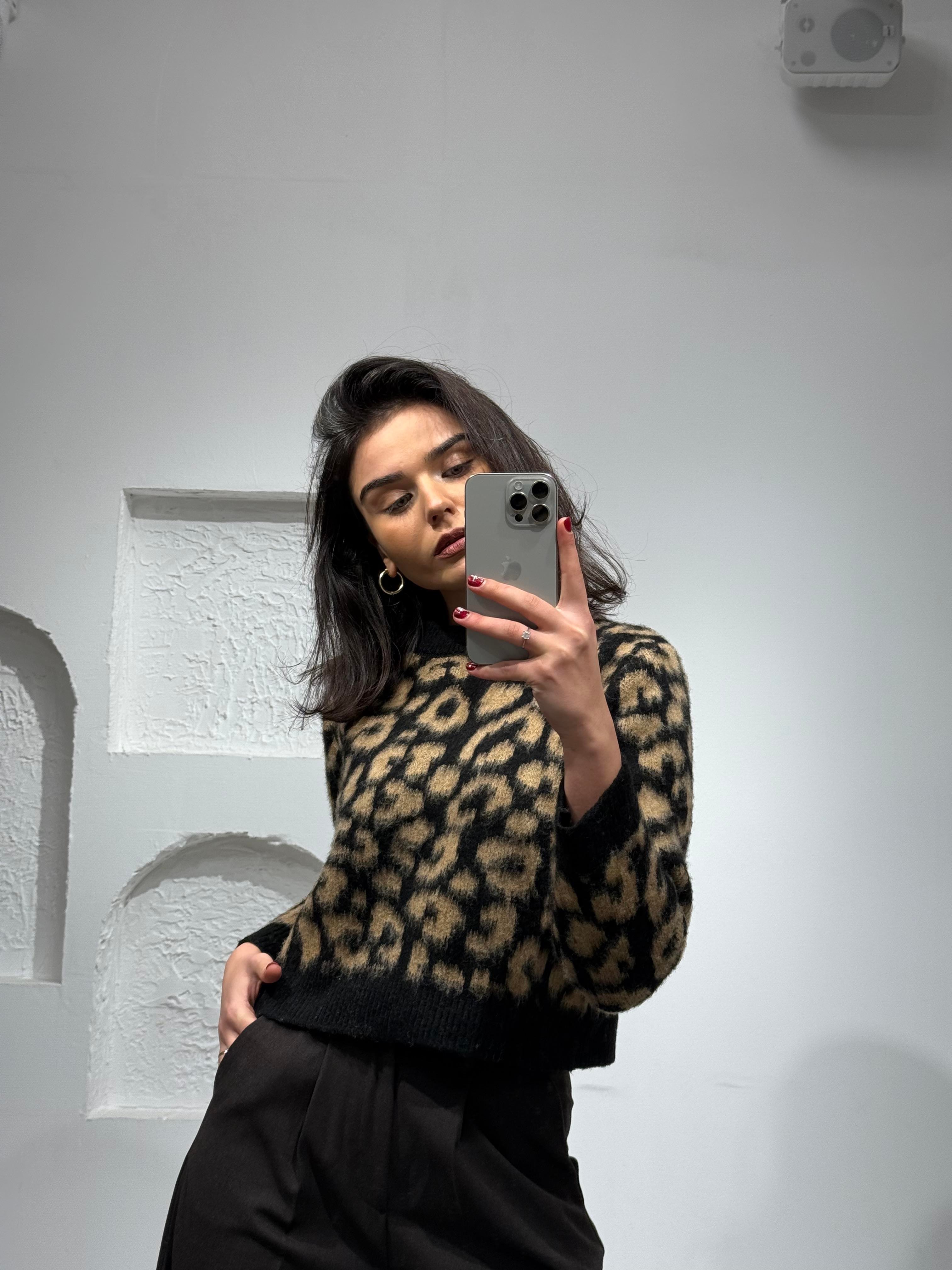 Leopar Desen Kazak