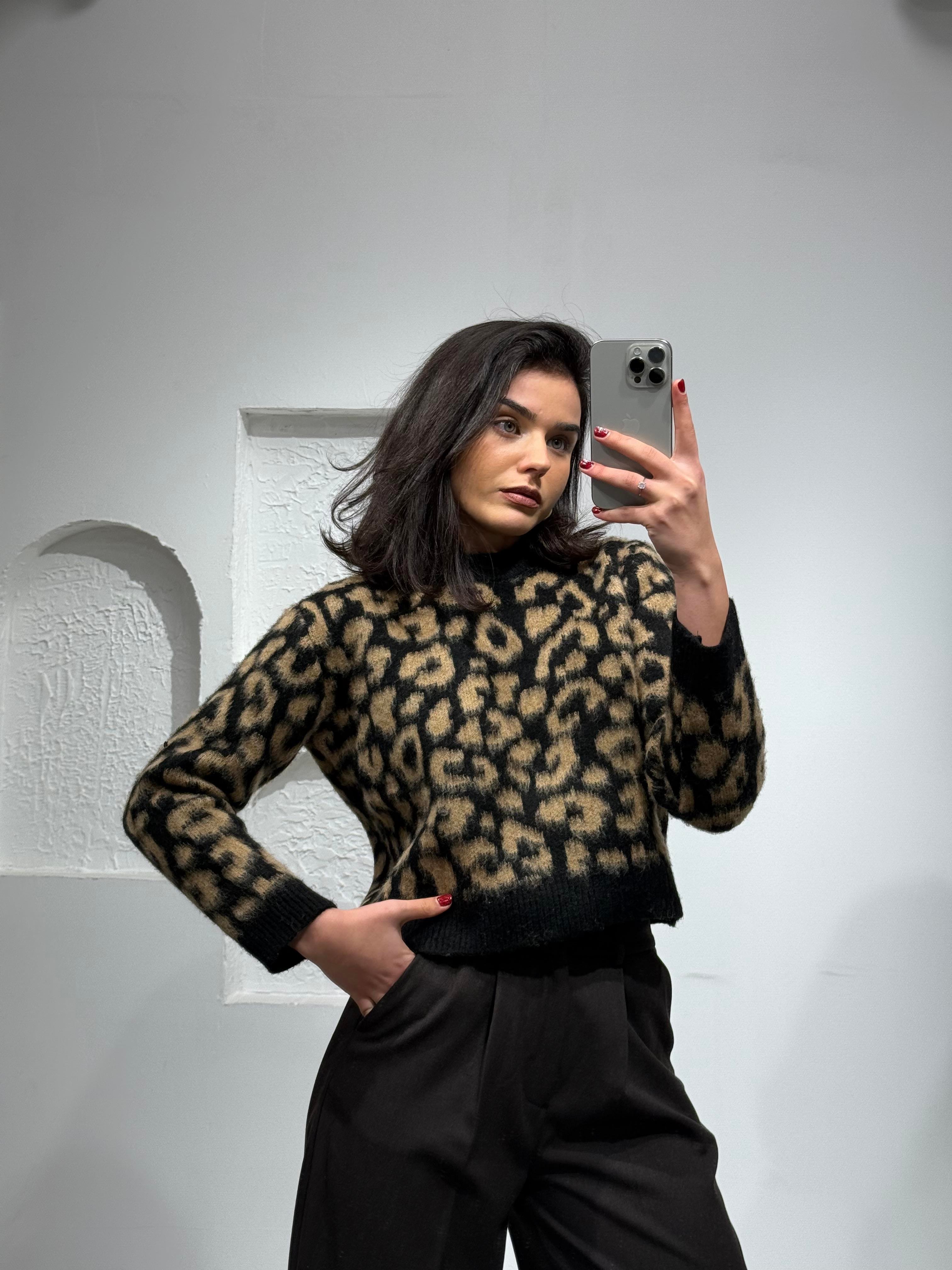 Leopar Desen Kazak