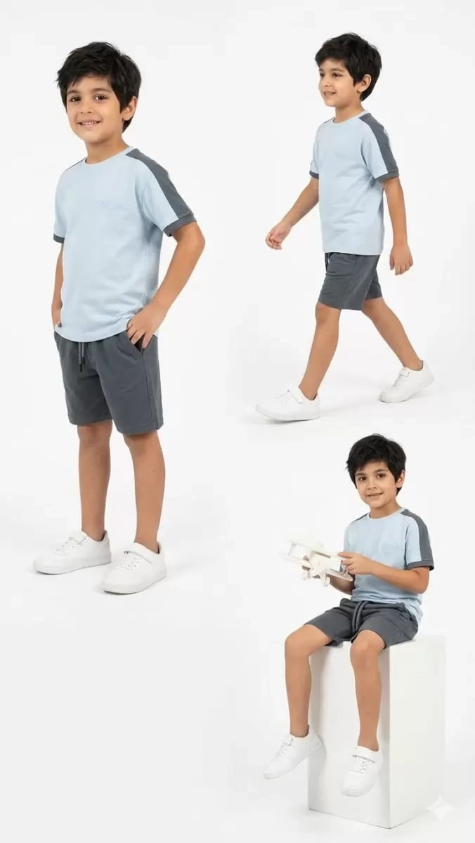 3/10 Yaş Penye Kumaş Çocuk Takımı