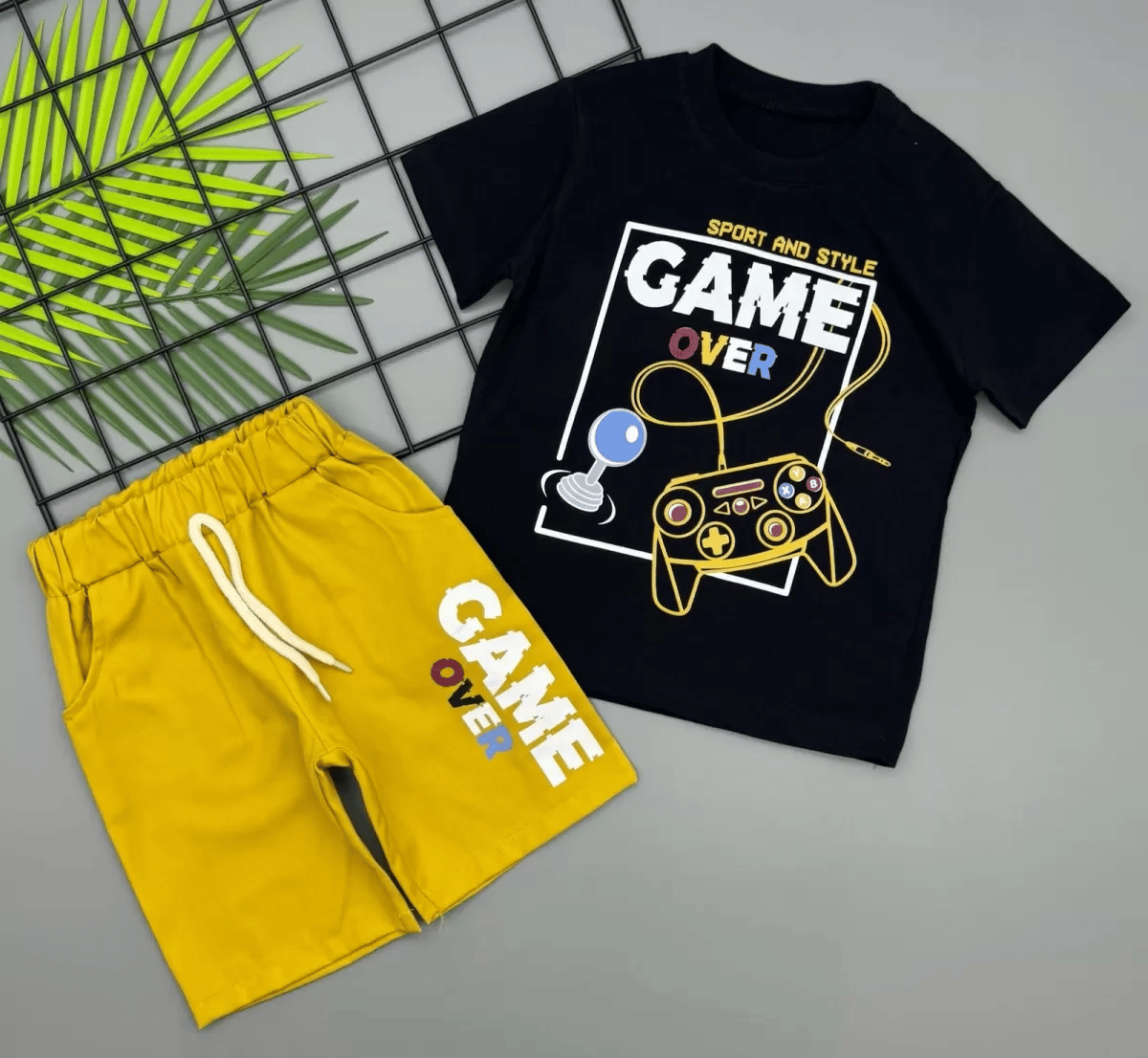 3/5 Yaş Game Konsol Baskılı Çocuk Takımı