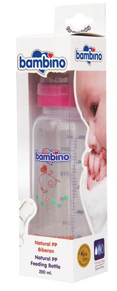 Bambino Natural Standart PP Biberon 250 Ml.