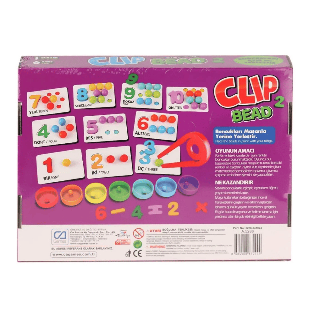 Clip Bead Kutu Oyunu