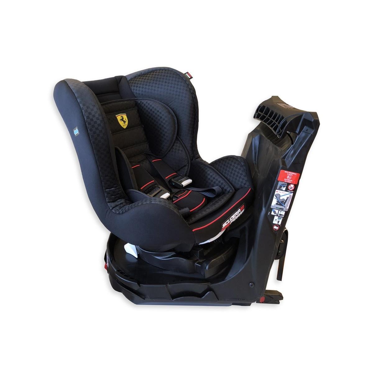 Ferrari Titan Isofixli 0-25kg 360° Dönebilen Oto koltuğu - NERO