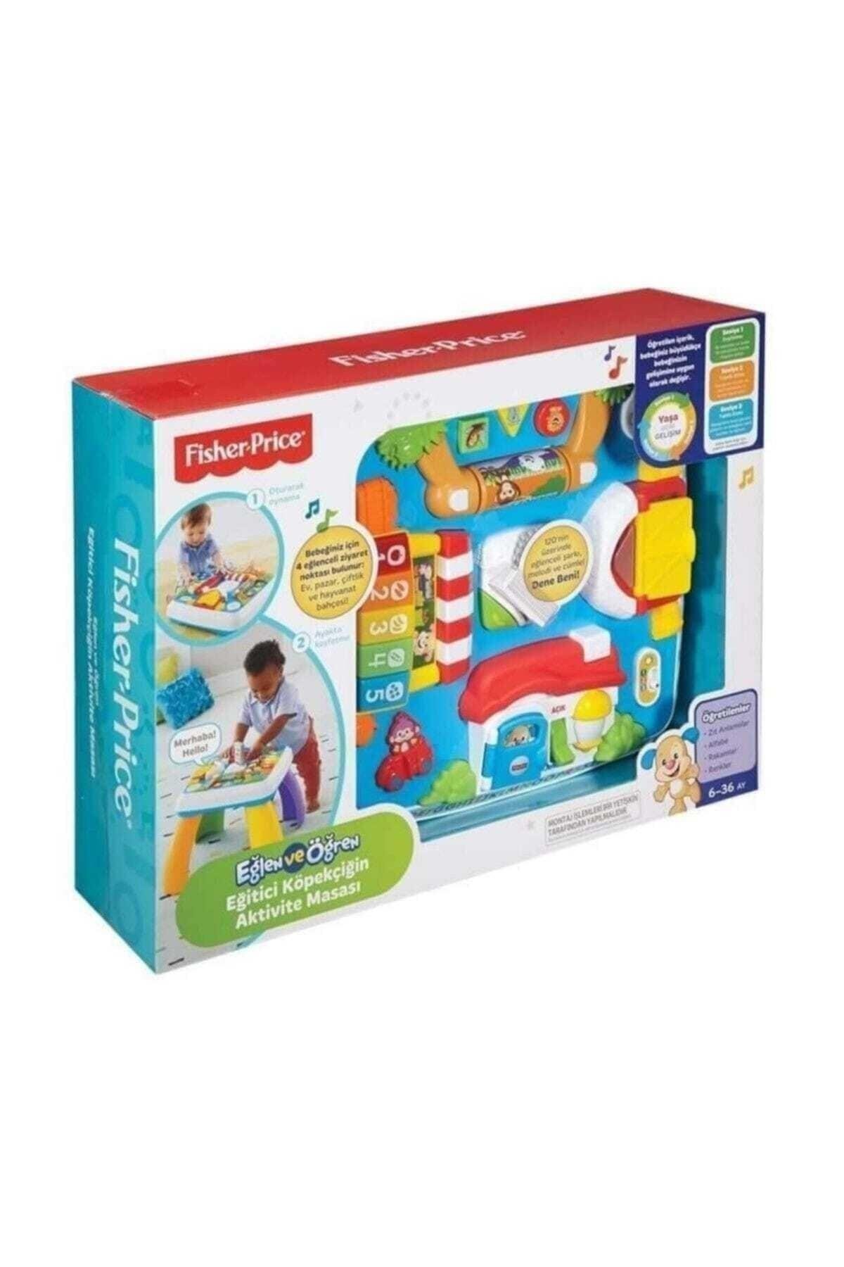 Fisher Price Eğlen & Öğren Eğitici Köpekçiğin Aktivite Masası (Türkçe ve İngilizce)