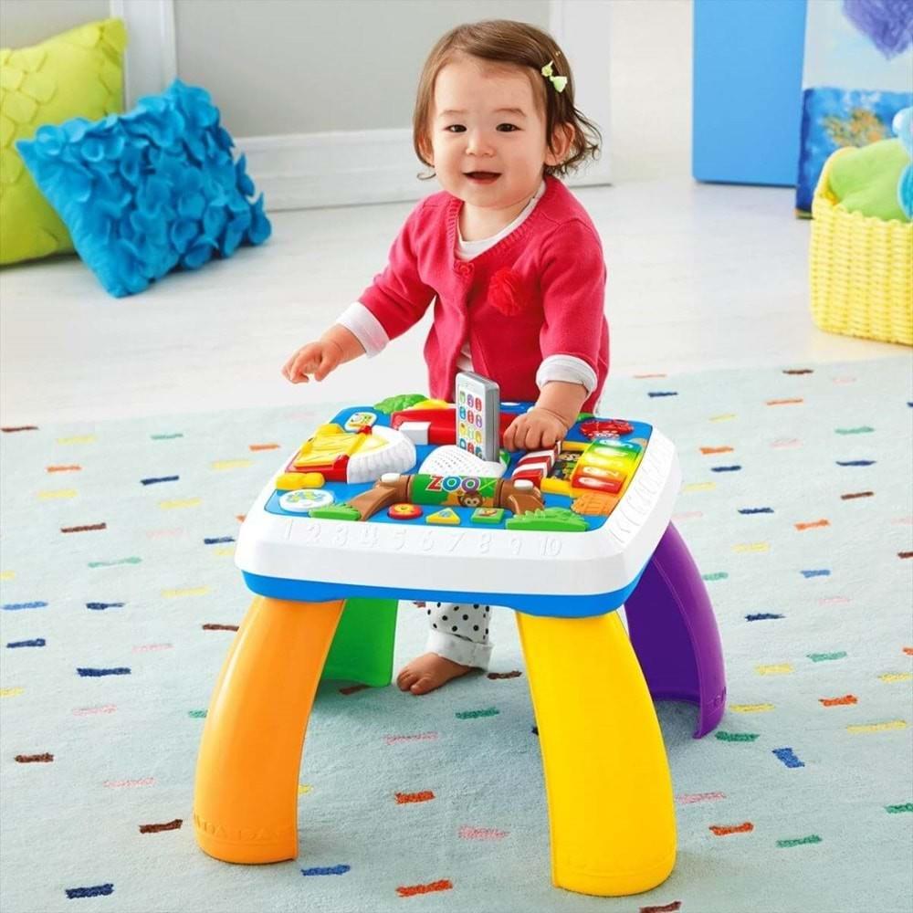 Fisher Price Eğlen & Öğren Eğitici Köpekçiğin Aktivite Masası (Türkçe ve İngilizce)
