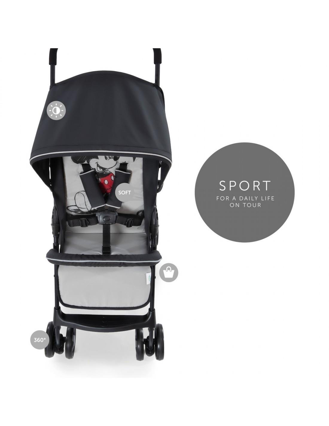 Hauck Ultra Hafif Tam Yatarlı Sport Bebek Arabası - Mickey Mouse